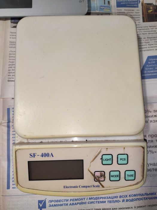Весы электронные  SF-400A на 10 килограмм ОЛХ доставка!