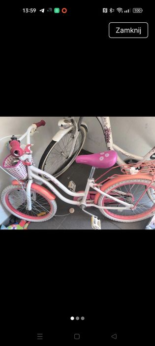 Rower dla dziewczynki