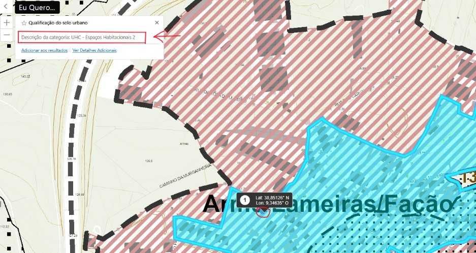 Terreno urbano com 540 m² em ARMÉS, TERRUGEM - SINTRA
