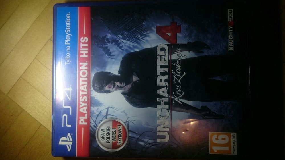 Uncharted 4 ps4  sony playstation 4 IDEAŁ GTA Spiderman
