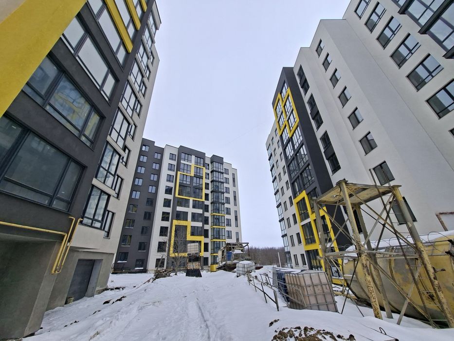 1-кім квартира 41,32м2 з теплою підлогою