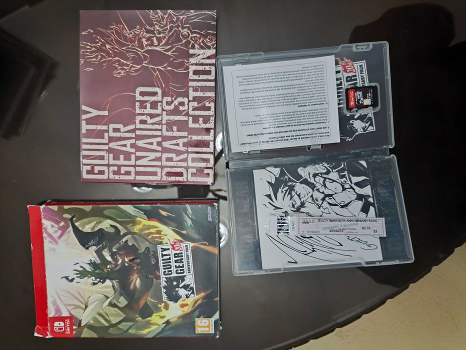 Jogo switch- Guilty Gear 20th aniversary pack