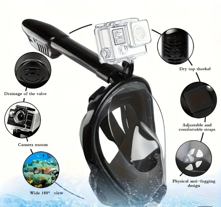 Маска для снорклінгу дитяча