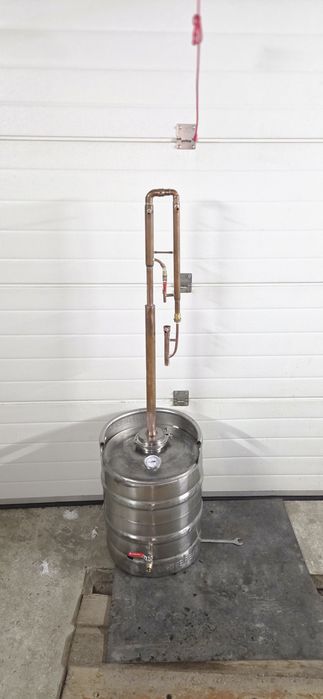 Мідна укріплююча колонка 35мм