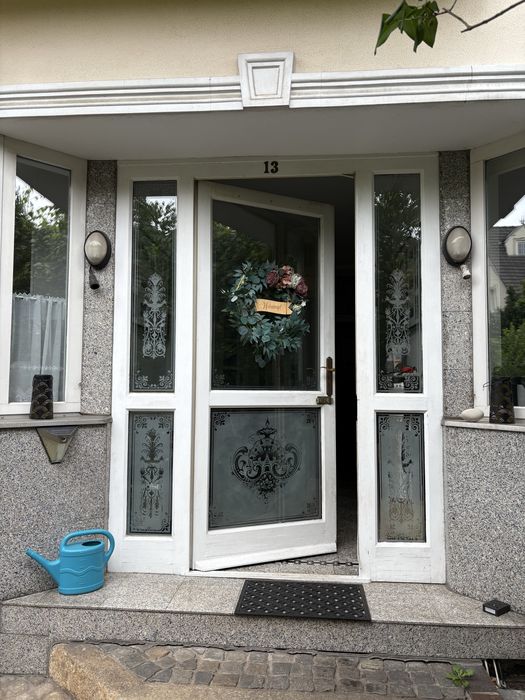 Drzwi wejsciowe drewniane