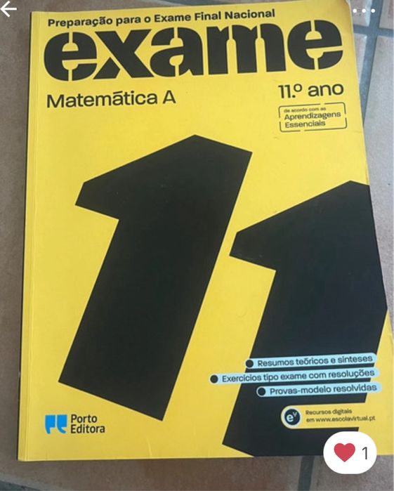 Preparacao exame Matematica