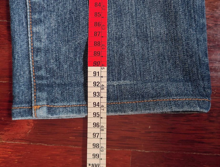 Calças Levis x Nike 36 x 32 Denim Jeans Stretch Skate