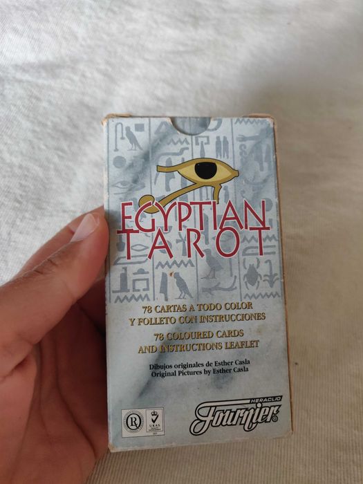baralho de cartas tarot egípcio