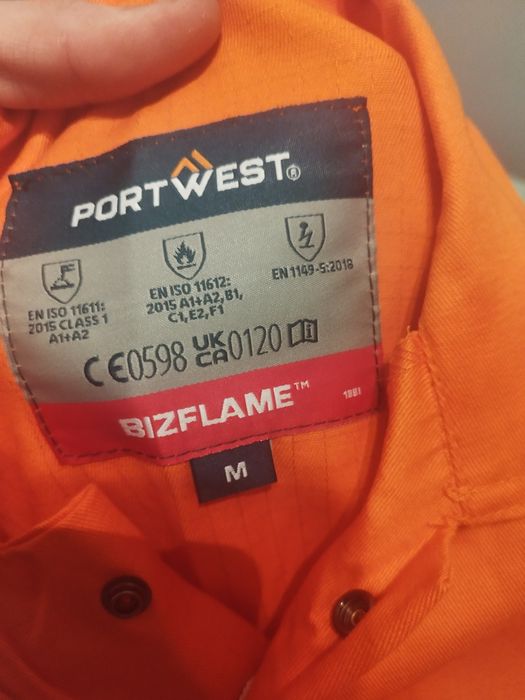 Portwest FR21 Anty elektrostatyczny Kombinezon