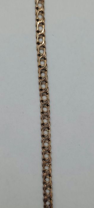 Золотий браслет 24см