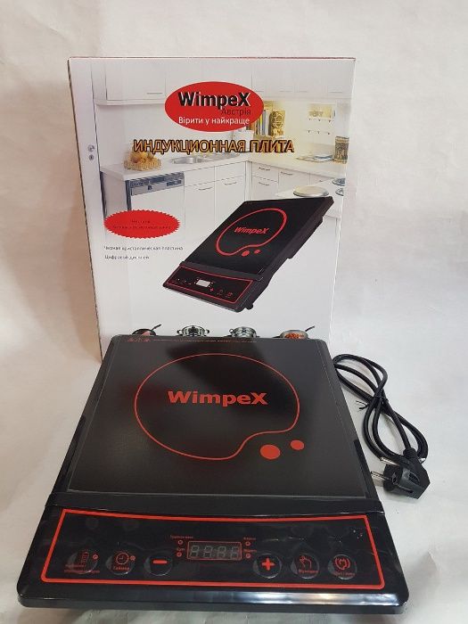 Новая индукционная плита Wimpex 1323 / 2000Вт плитка электроплита печь