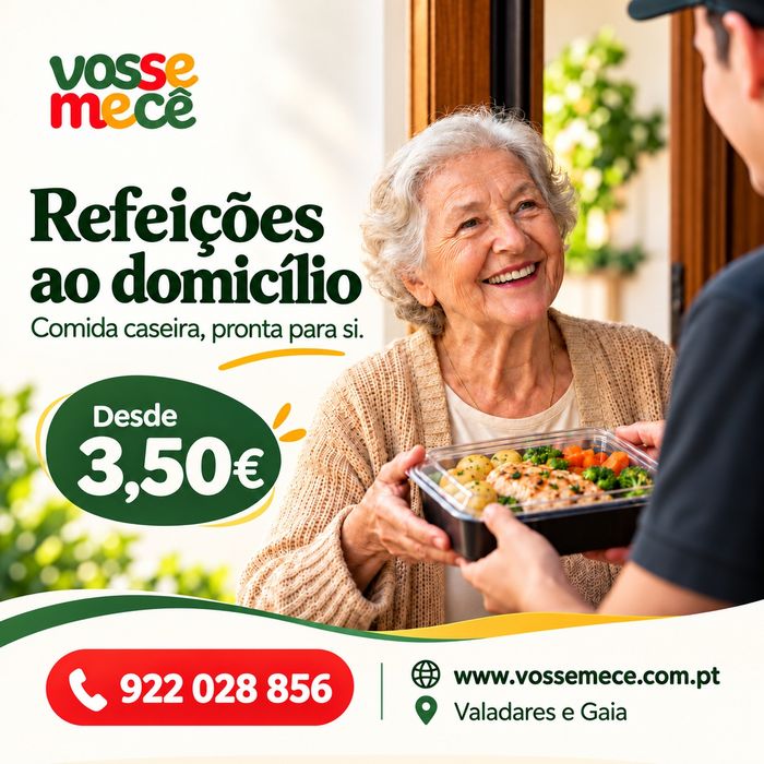 Refeições ao Domicílio | Gaia e Porto