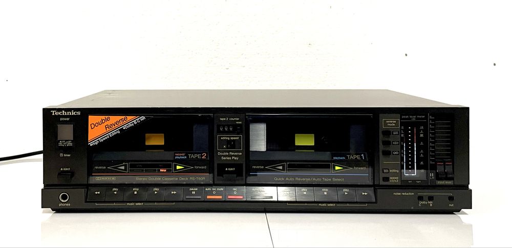 TECHNICS RS-T60R Magnetofon Stereo Double Cassette Deck