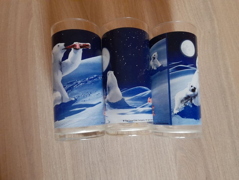 Szklanki Coca cola limitowane