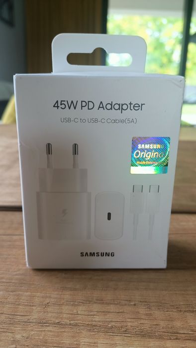 NOWA Szybka Ładowarka Samsung 45w usb-c  s24 s25 s26 a57 oppo iPhone itp