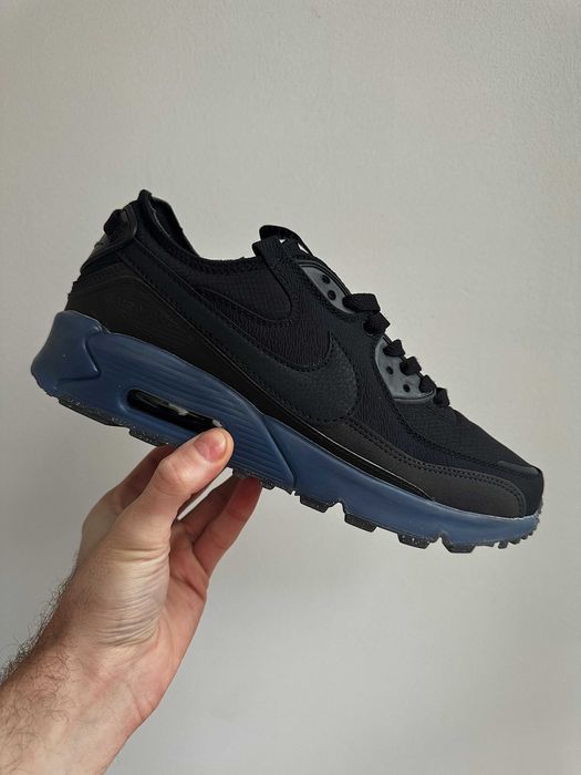 Мужские кроссовки Nike Air Max Terrascape 90 'Triple Black' Luxe.
