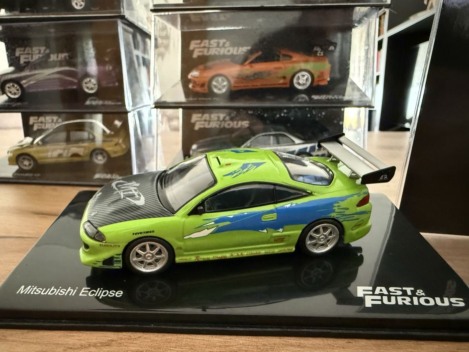 Coleção de carros “Velocidade Furiosa” escala 1/43