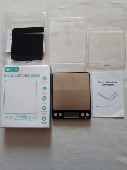 Цифрова вага Brifit US-KA6 3000г * 0,1г, ювелірні вироби