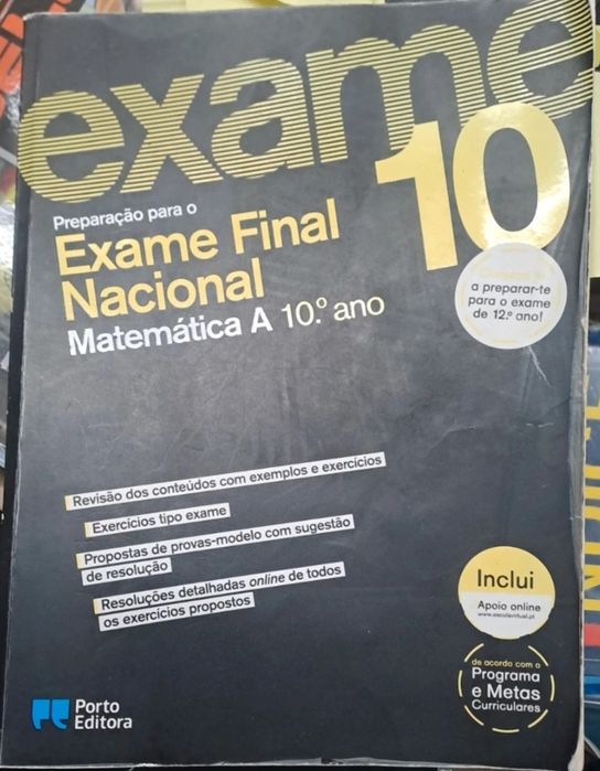 Livro de preparação exame de matemática 10° ano