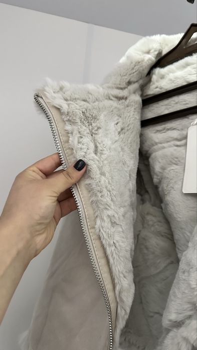 Дублянка з натуральним хутром