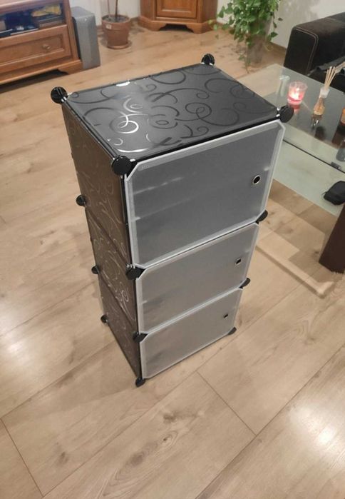 Modulowany Organizer 3 Pudełka dla Przechowywania Rzeczy 6 Poziomów