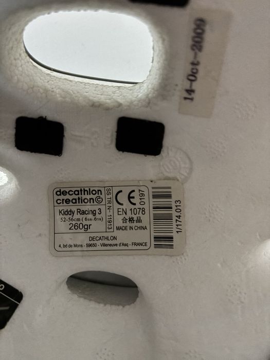 Capacete de bicicleta criança