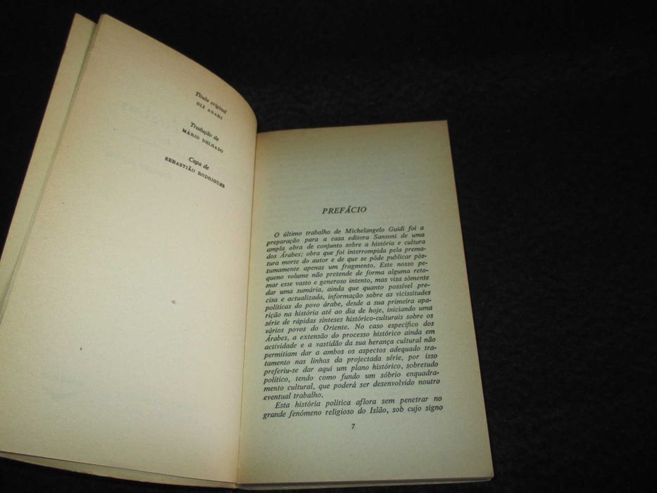 Livro Os Árabes F. Gabrielli