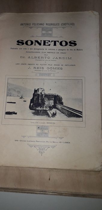 Sonetos -  Antonio Feliciano Rodrigues (Castilho) | 1916