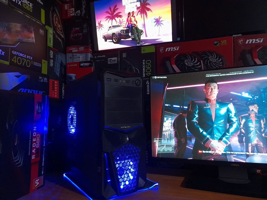 Видеокарта 8 гб,intel i7 4770.Игровой системный блок,пк,компьютер.CS2,