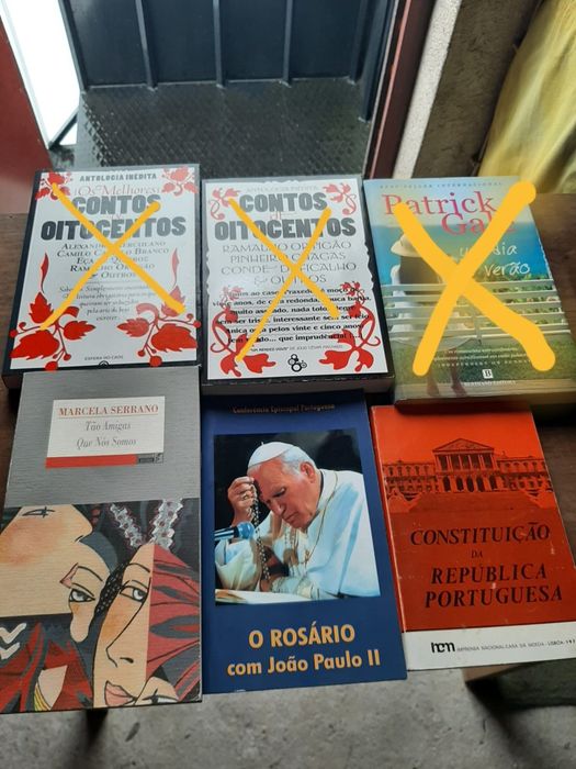 15  livros novos conforme fotos.3€Cada.