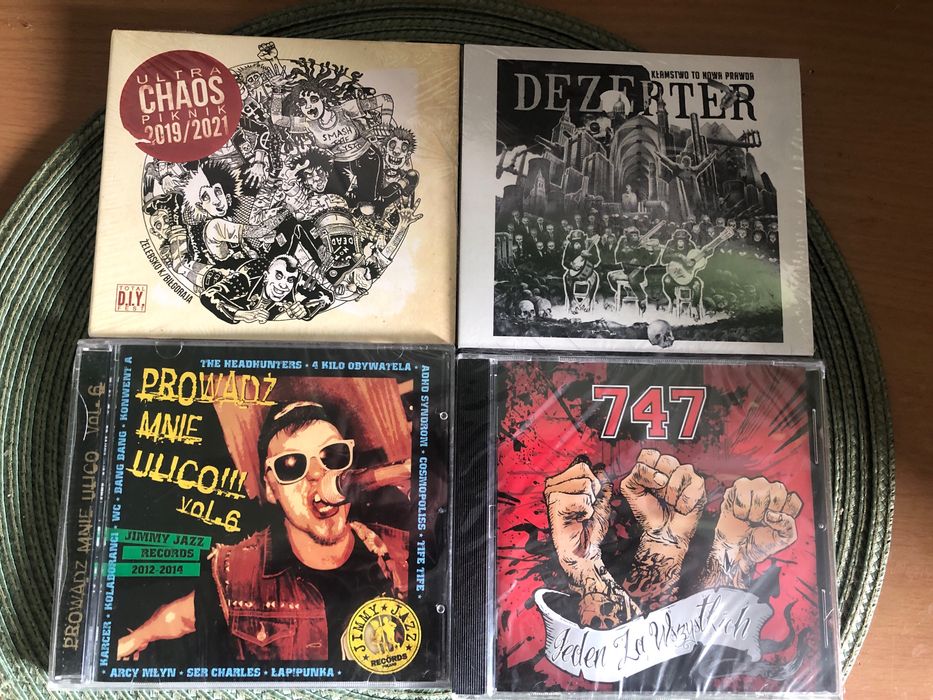 8 cd punk rock Polski Folia