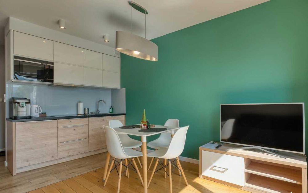 Apartament z tarasem i pięknym widokiem