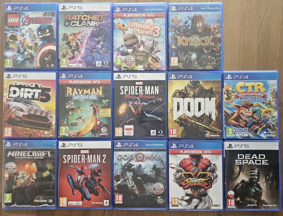 Gry używane na PS4/PS5