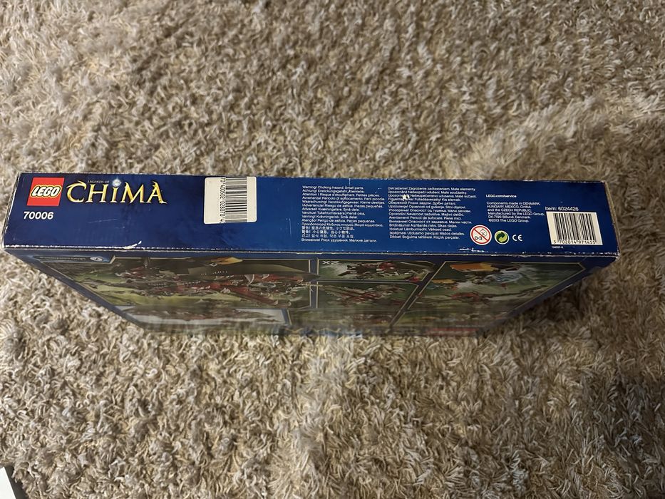 Lego Chima Cragger's Command Ship 70006 оригинальный в новом состоянии