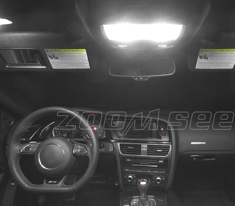 KIT COMPLETO DE 14 LAMPADAS LED INTERIOR AUDI A5 S5 RS5 B8 08-15