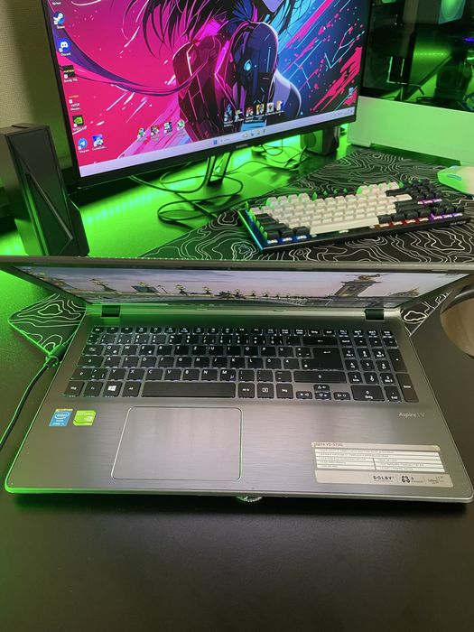 Топ-ноутбук Acer Aspire / FHD IPS / i5 / GT 750M (4GB) / SSD