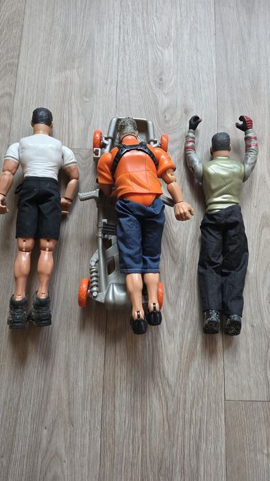 3 Figuras Action Man
