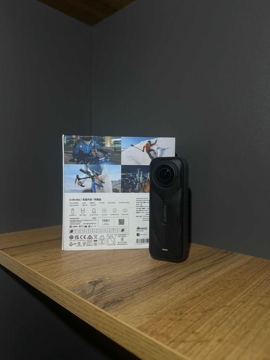 Нова Преміальна екшн-камера Insta360 X5 | 360° Action Camera