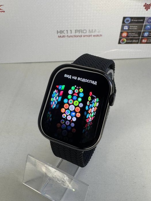 Смарт-годинник HK11 Pro Max AMOLED 46 мм | Дзвінки | 2GB памʼяті