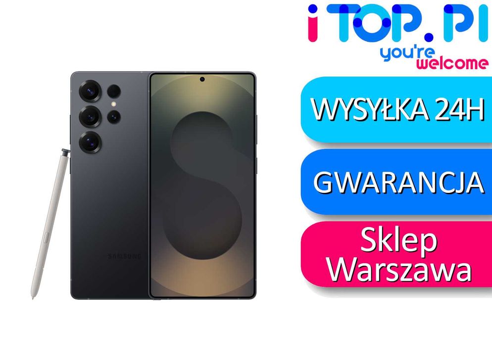 Samsung Galaxy S25 Ultra 512GB Czarny Titanium Black NOWY Sklep iTop