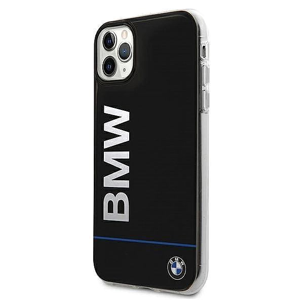 Etui BMW Signature Printed Logo na iPhone 11 Pro Max - czarne