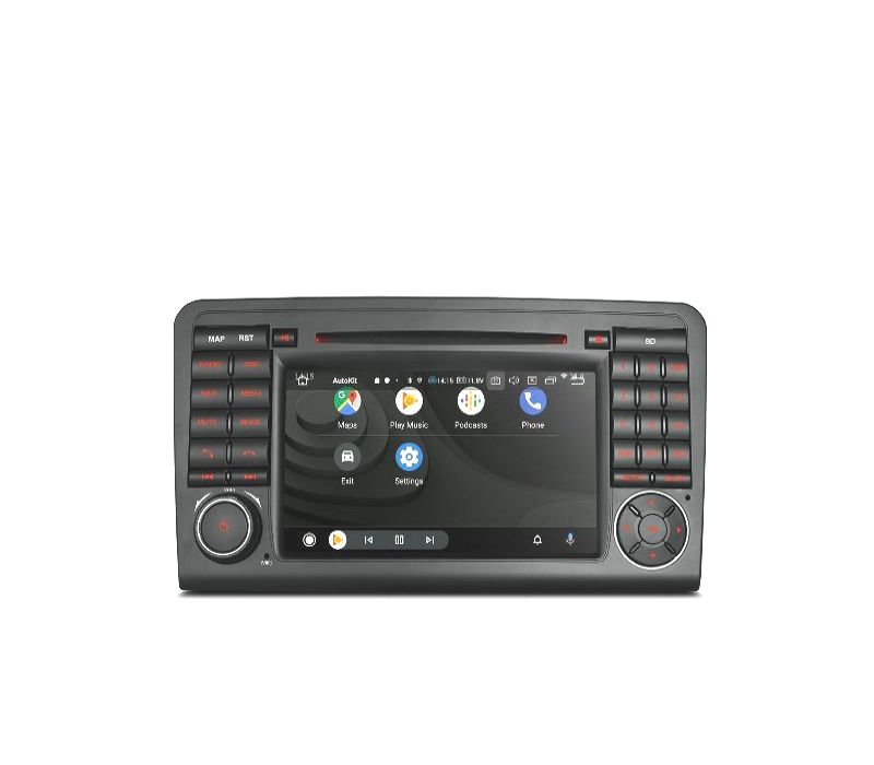 AUTO RADIO GPS ANDROID 12 PARA MERCEDES ML W164 GL X164