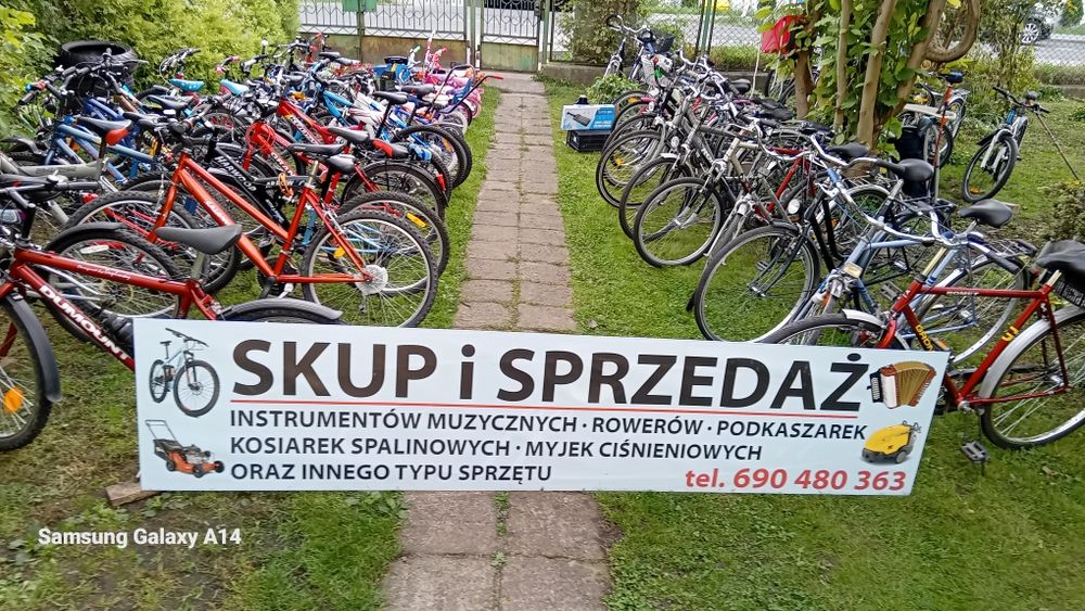 Rowery różnych marek z Niemiec