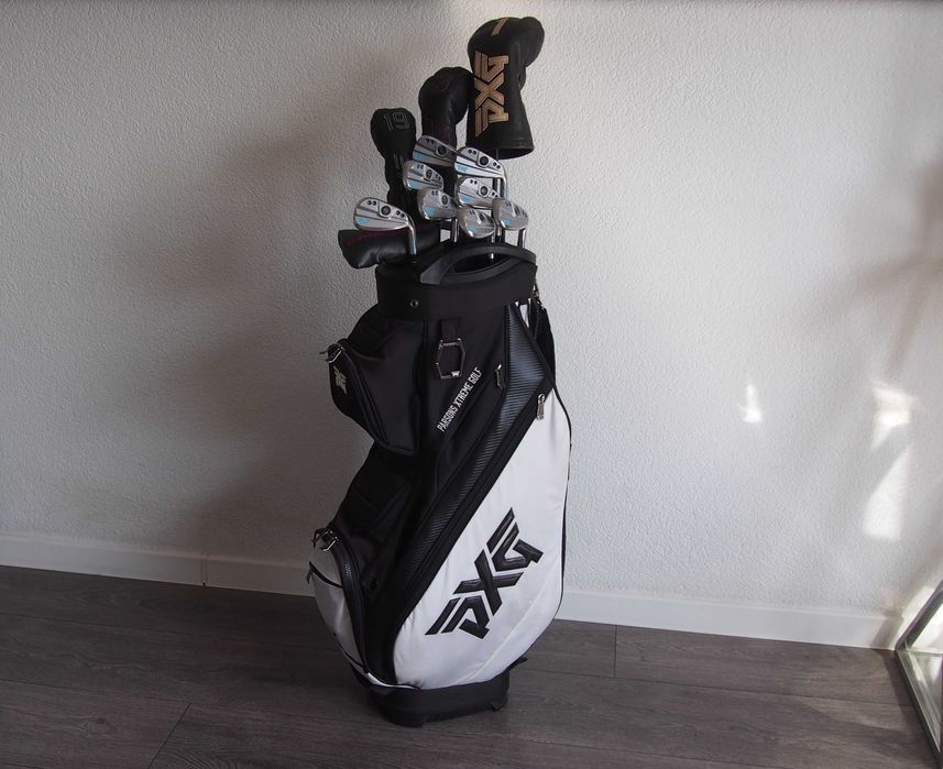 Kije do golfa Zestaw Kijów Klasy Luksusowej PXG  | Shafty AUTOFLEX SF505X | Putter Scotty Cameron GOLO 6.5 34"