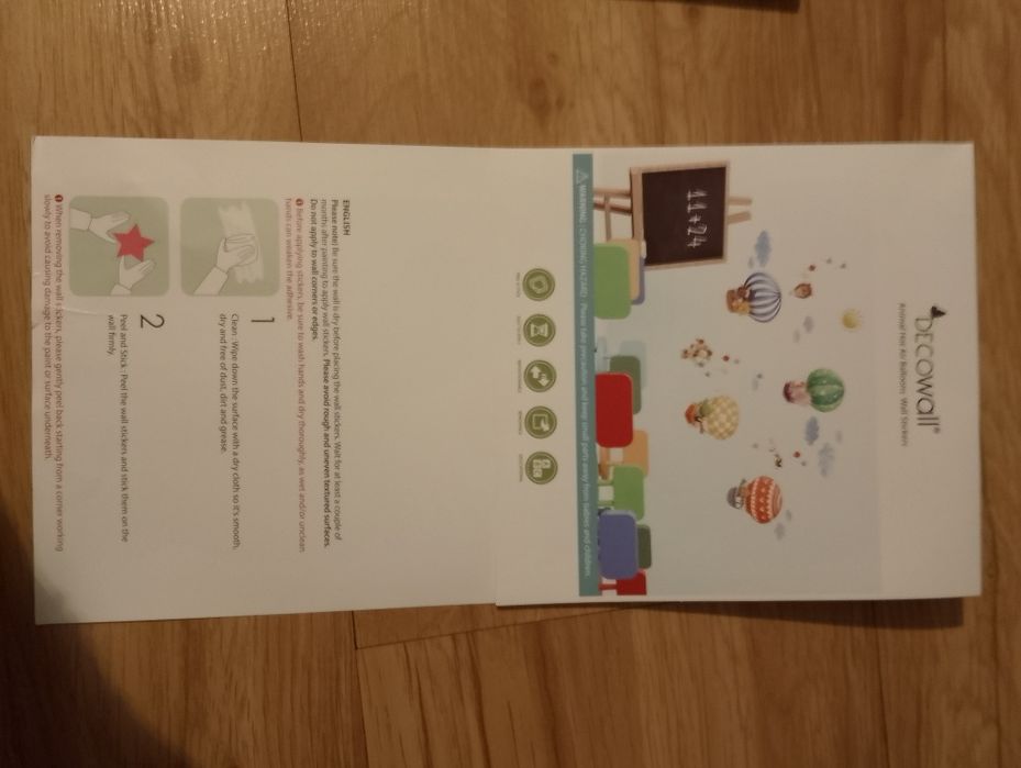 Naklejki ścienne do sypialni dzieci DECOwall DA-14068