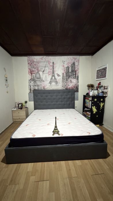 Cama Paris completa design elegante e linda ao mesmo tempo