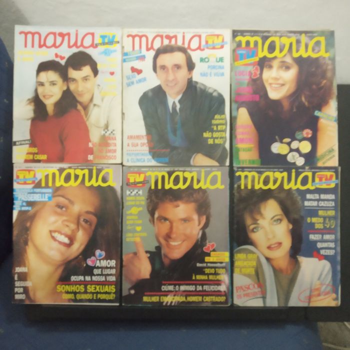 42 revistas MARIA, anos 80 (lll)