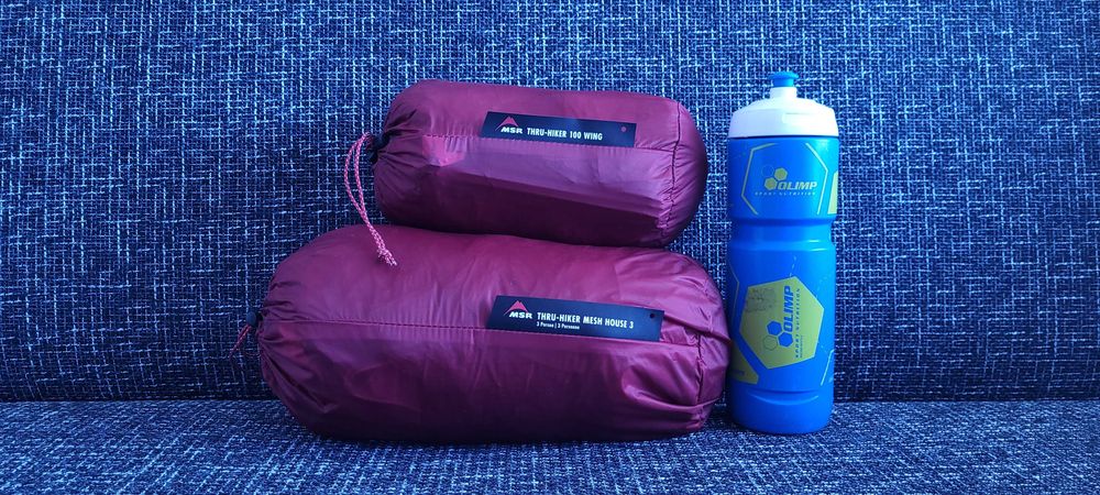 Ultralekki namiot MSR Thru-Hiker Mesh House 3 + tarp 100 Wing