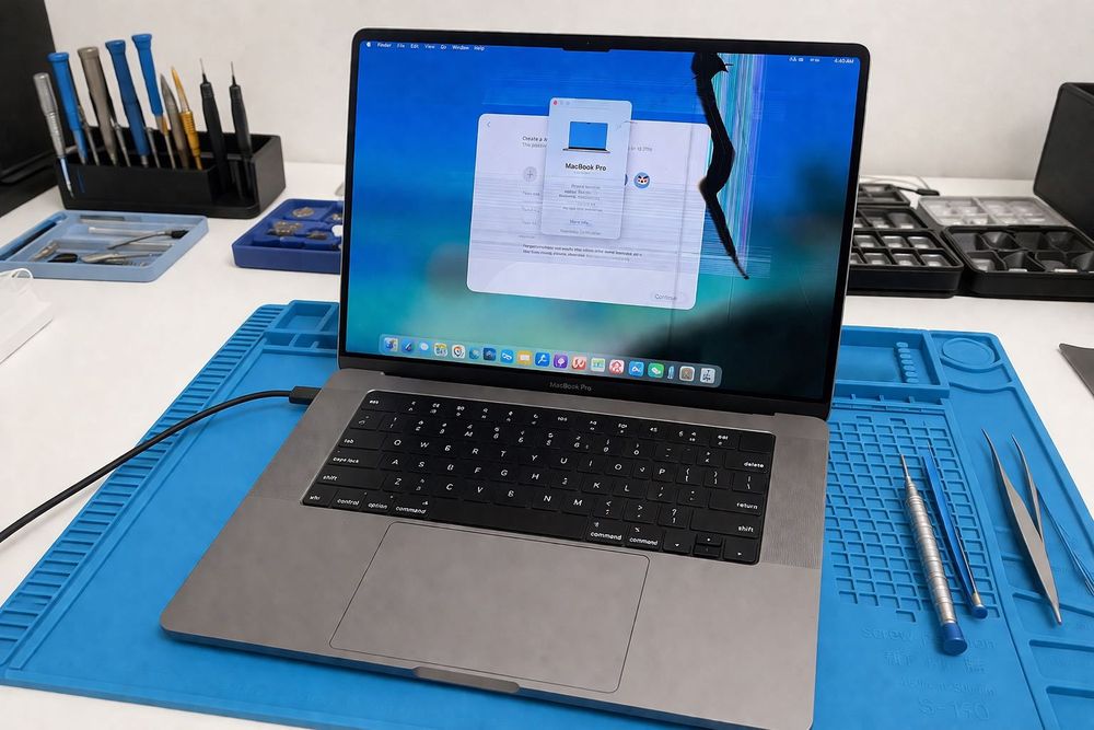 Заміна екрана MacBook у Києві | Гарантія | Нова Пошта