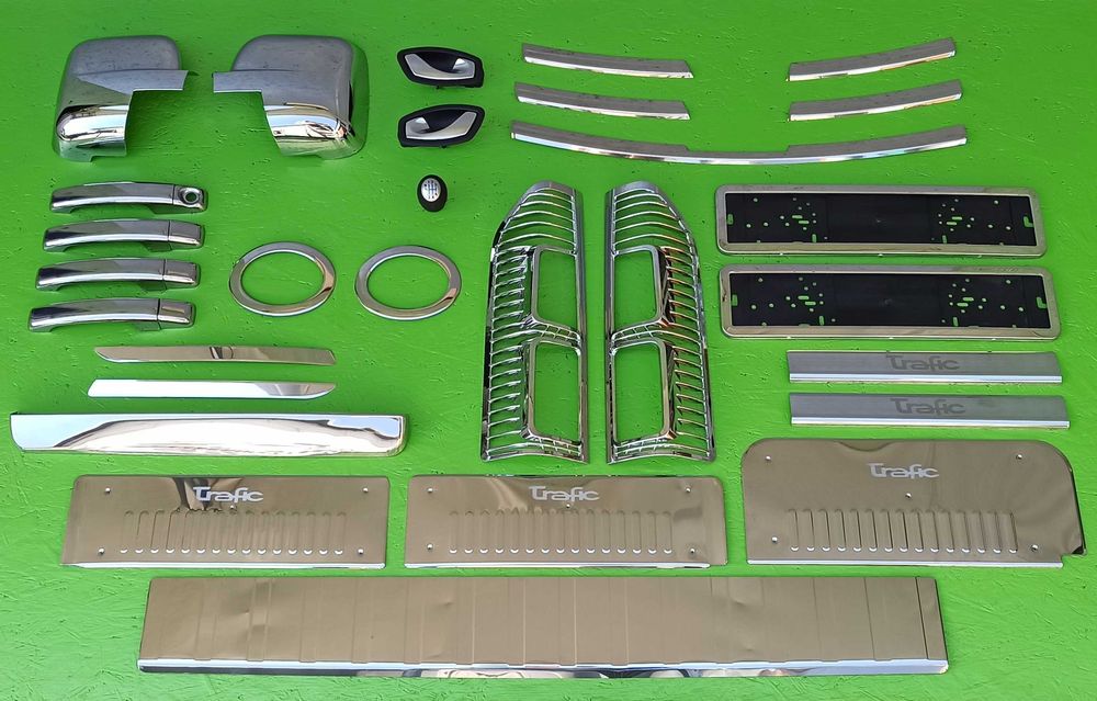 Хром Декор накладки на Рено Трафик Renault Trafic 15-22р